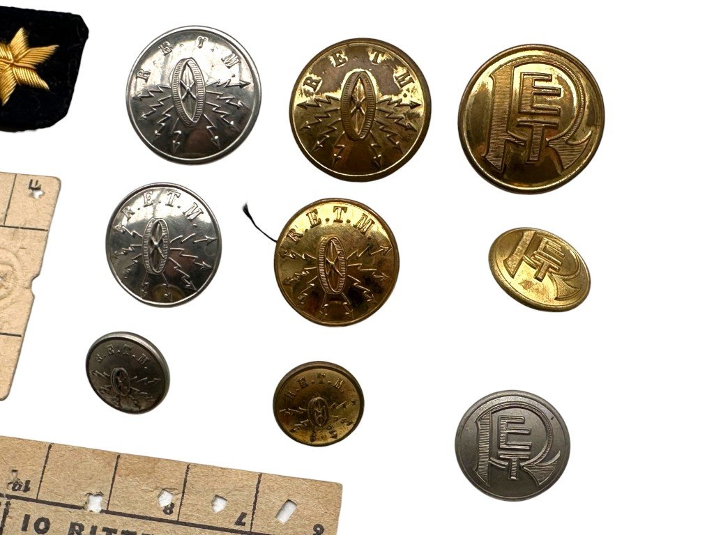 Original WWII Dutch RET Rotterdamsche Electrische Tram set — image 3