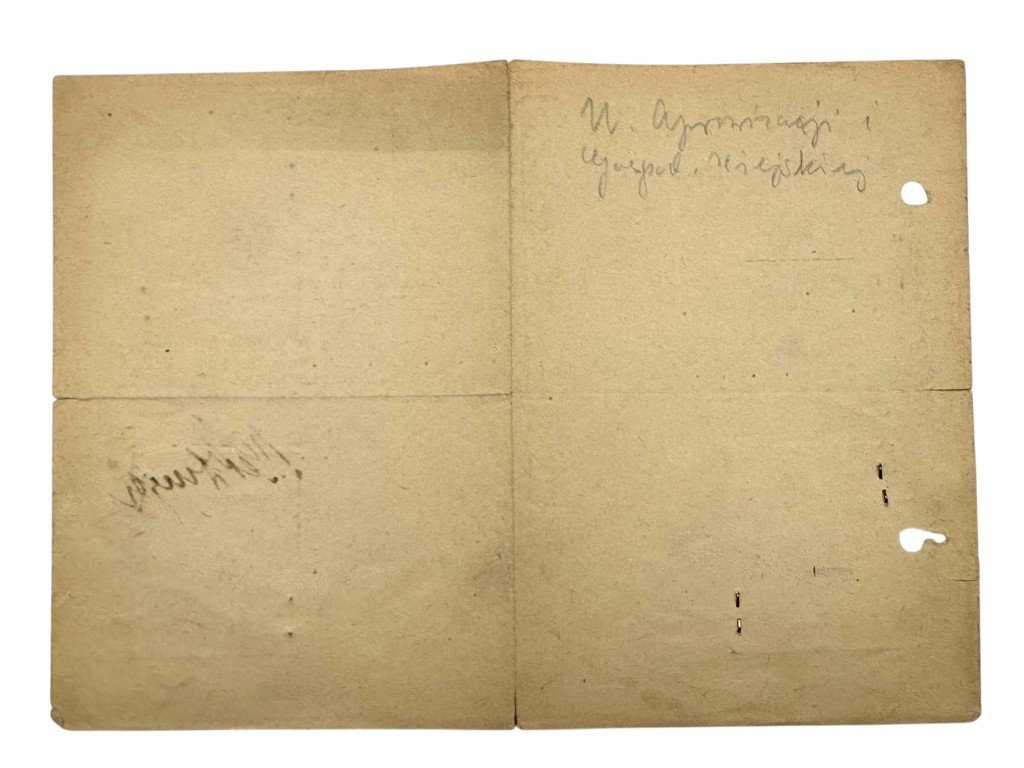 Original WWII German/Polish set Identity cards Debica and Krakow 1944 — image 4