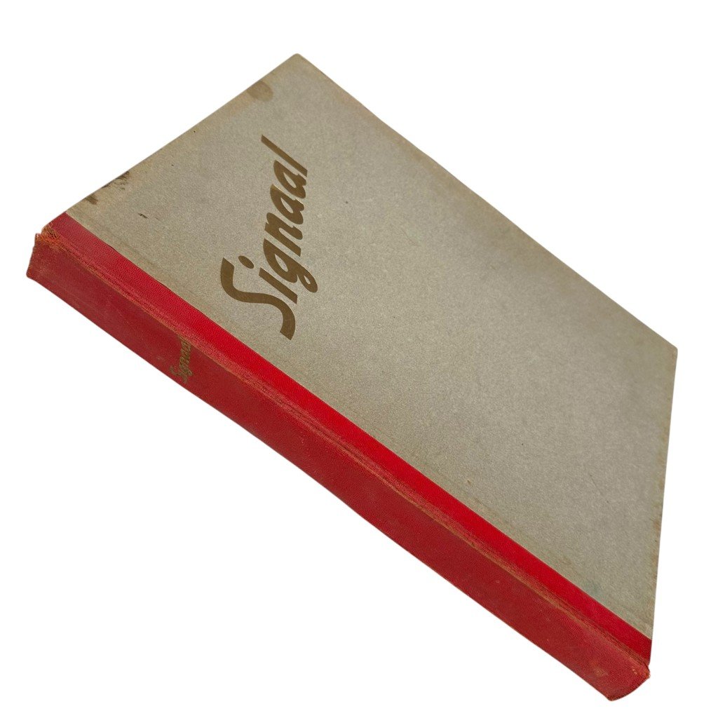 Original WWII Dutch Signaal propaganda folder with magazines 1942 — image 2