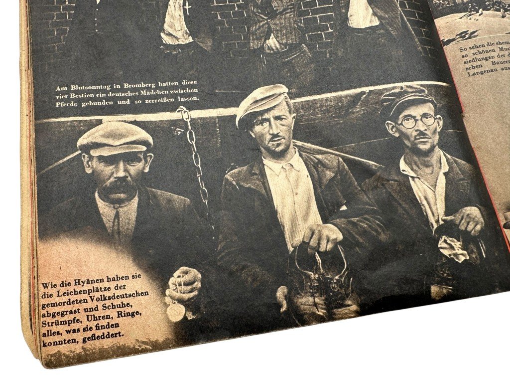 Original WWII German brochure 'Polnische Blutschuld' — image 7