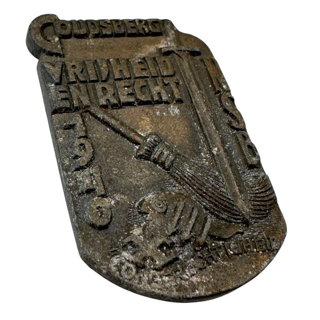 Original WWII Dutch NSB pin — image 2