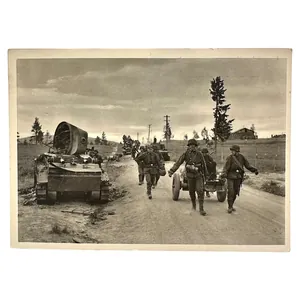 Original WWII German Waffen-SS postcard '11. SS Gebirgsdivision Nord'