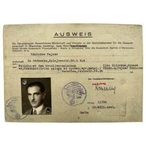 Original WWII German Aussies from occupied Poland – Hauptgruppe Gewerbliche …