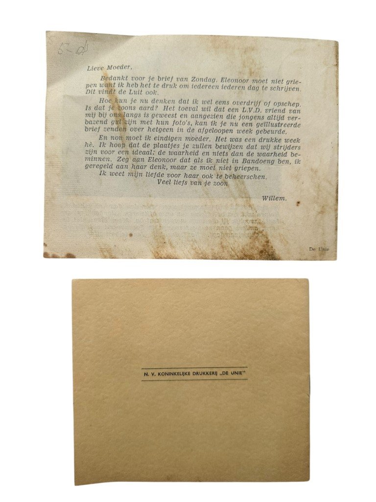 Original 1945-1949 Dutch KNIL military booklets — image 12