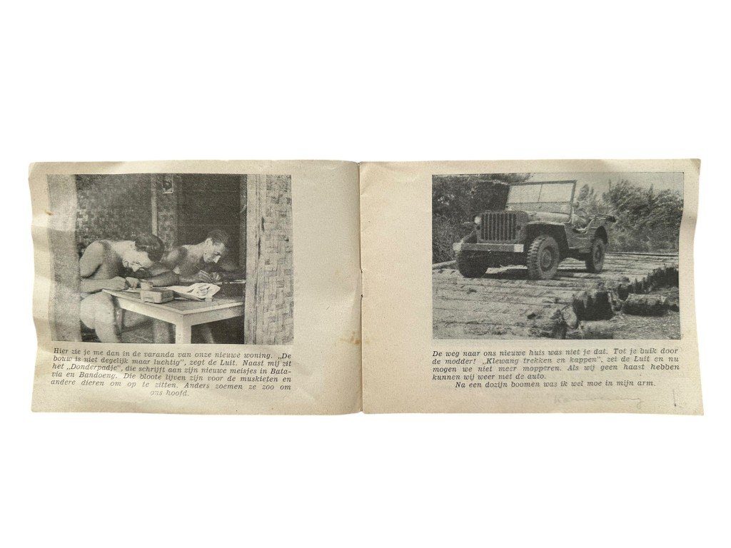 Original 1945-1949 Dutch KNIL military booklets — image 9