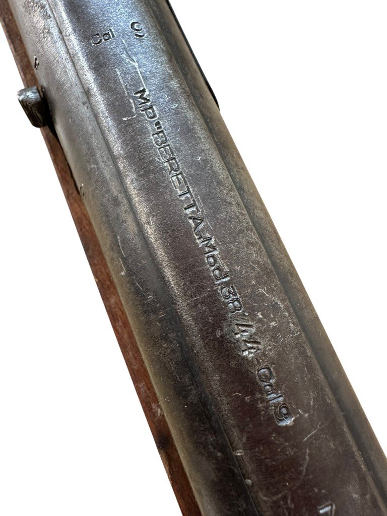 Original WWII Italian MP Beretta 38/44 EU-Deko — image 2