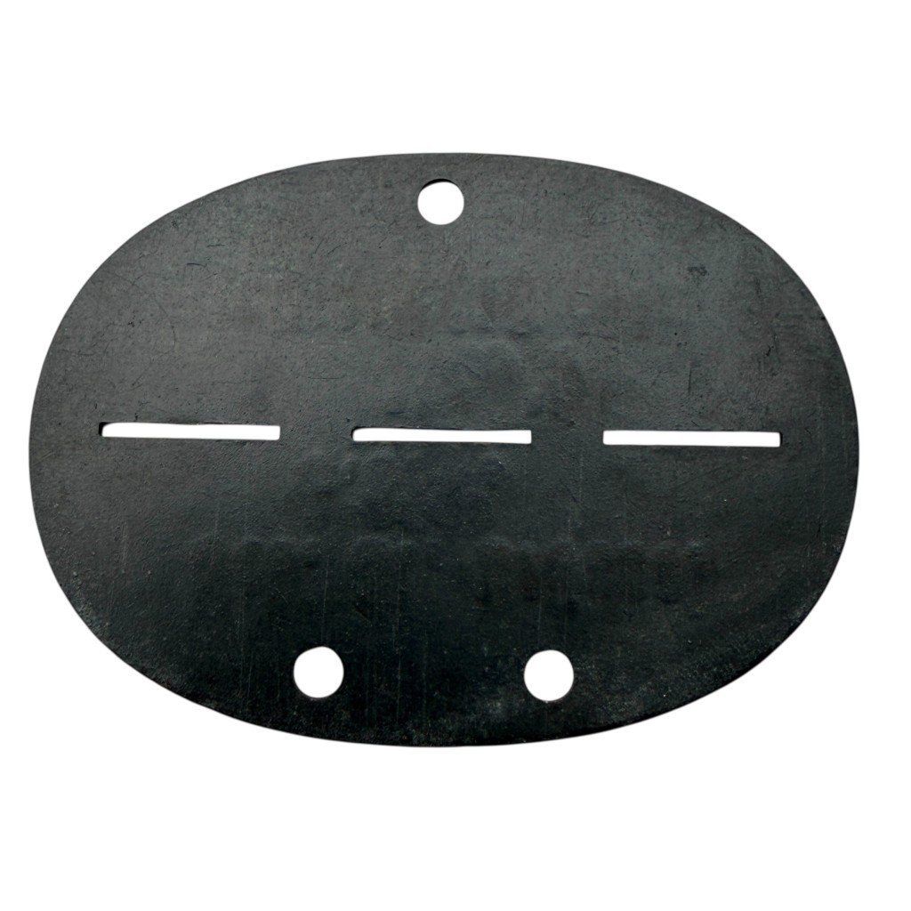 Original WWII German 'Gebiet Stadt Brüssel' Erkennungsmarke — image 3