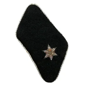 Original WWII Dutch Marechaussee 2de Luitenant collar tab