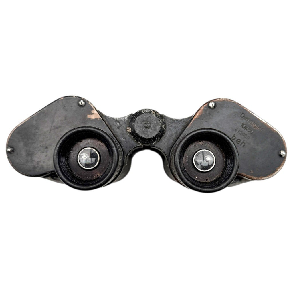 Original WWII German Dienstglas 10×50 binoculars 'beh' — image 8