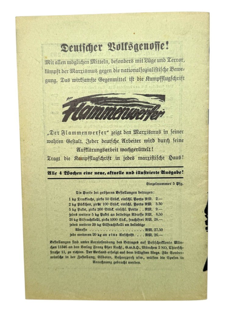 Original 1932 German NSDAP brochure 'Landvolkpartei oder Hitler-Bewegung? – Willi Seipel'. — image 6