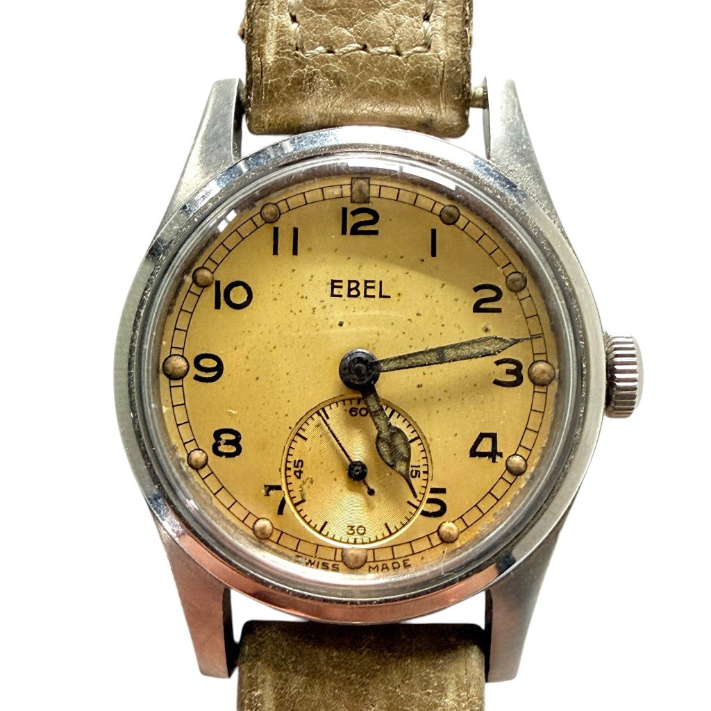 Original WWII British army A.T.P. Ebel wristwatch — image 2