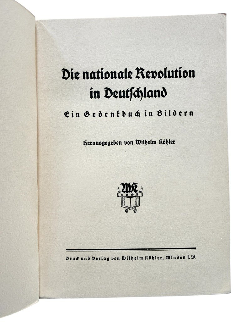 Original WWII German brochure 'Die Nationale Revolution in Deutschland' — image 3