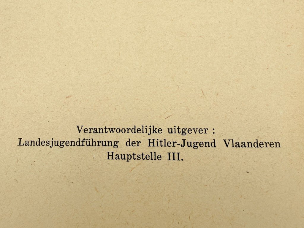 Original WWII Flemish Hitlerjugend brochure 'Führerinnendienst der Hitler-Jugend Vlaanderen' — image 12