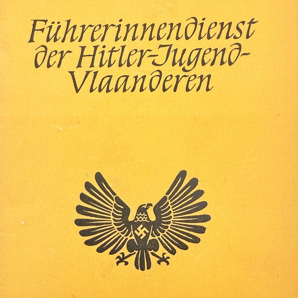 Original WWII Flemish Hitlerjugend brochure 'Führerinnendienst der Hitler-Jugend Vlaanderen' — image 2