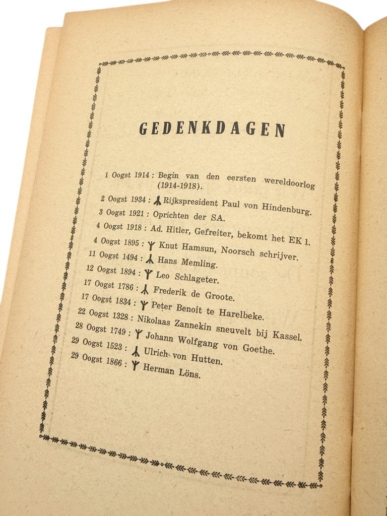 Original WWII Flemish Hitlerjugend brochure 'Führerinnendienst der Hitler-Jugend Vlaanderen' — image 5