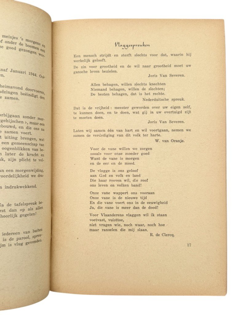 Original WWII Flemish Hitlerjugend brochure 'Führerinnendienst der Hitler-Jugend Vlaanderen' — image 8