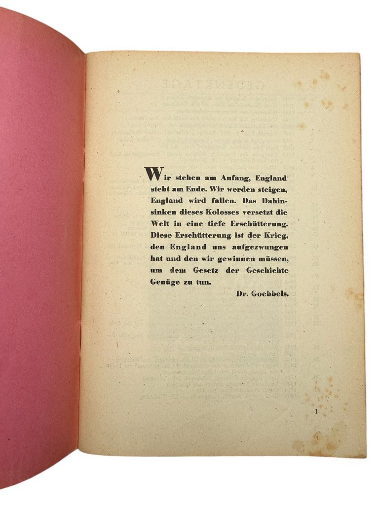Original WWII German Hitlerjugend Führerdienst Befehlstelle Niederlande brochure 1944 — image 4