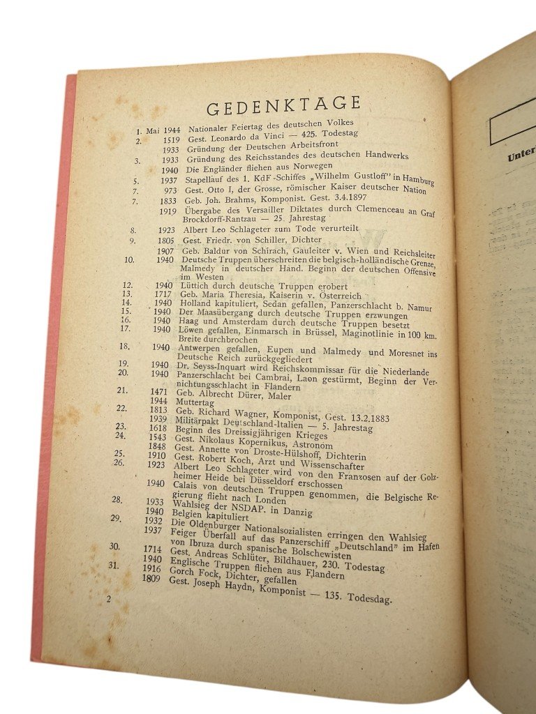 Original WWII German Hitlerjugend Führerdienst Befehlstelle Niederlande brochure 1944 — image 5