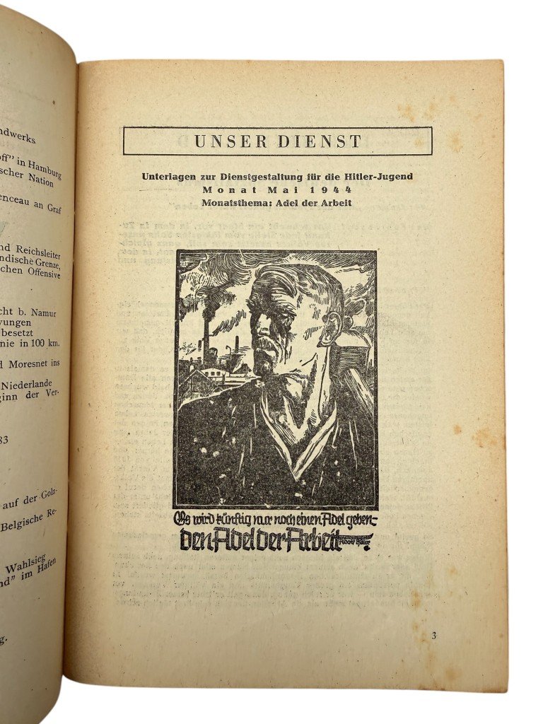 Original WWII German Hitlerjugend Führerdienst Befehlstelle Niederlande brochure 1944 — image 6