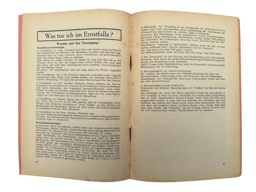 Original WWII German Hitlerjugend Führerdienst Befehlstelle Niederlande brochure 1944 — image 7