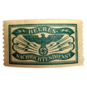 Original WWII German Heeres-Nachrichtendienst closure seal