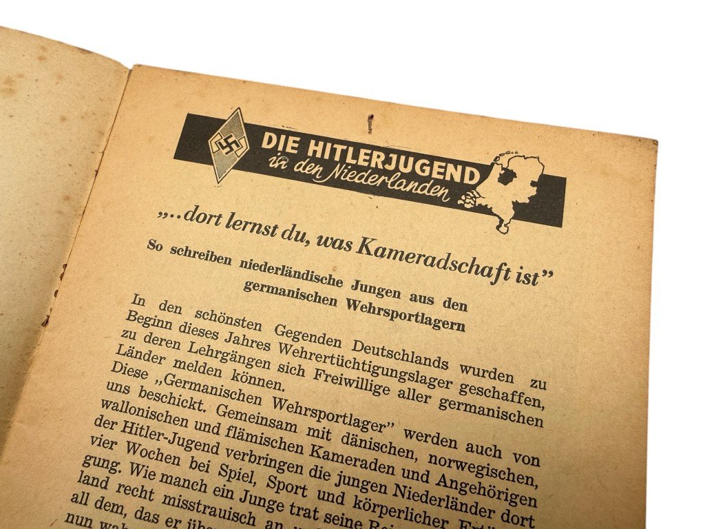 Original WWII German brochure 'Soldatenbrief der NSDAP in den Niederlanden' — image 5