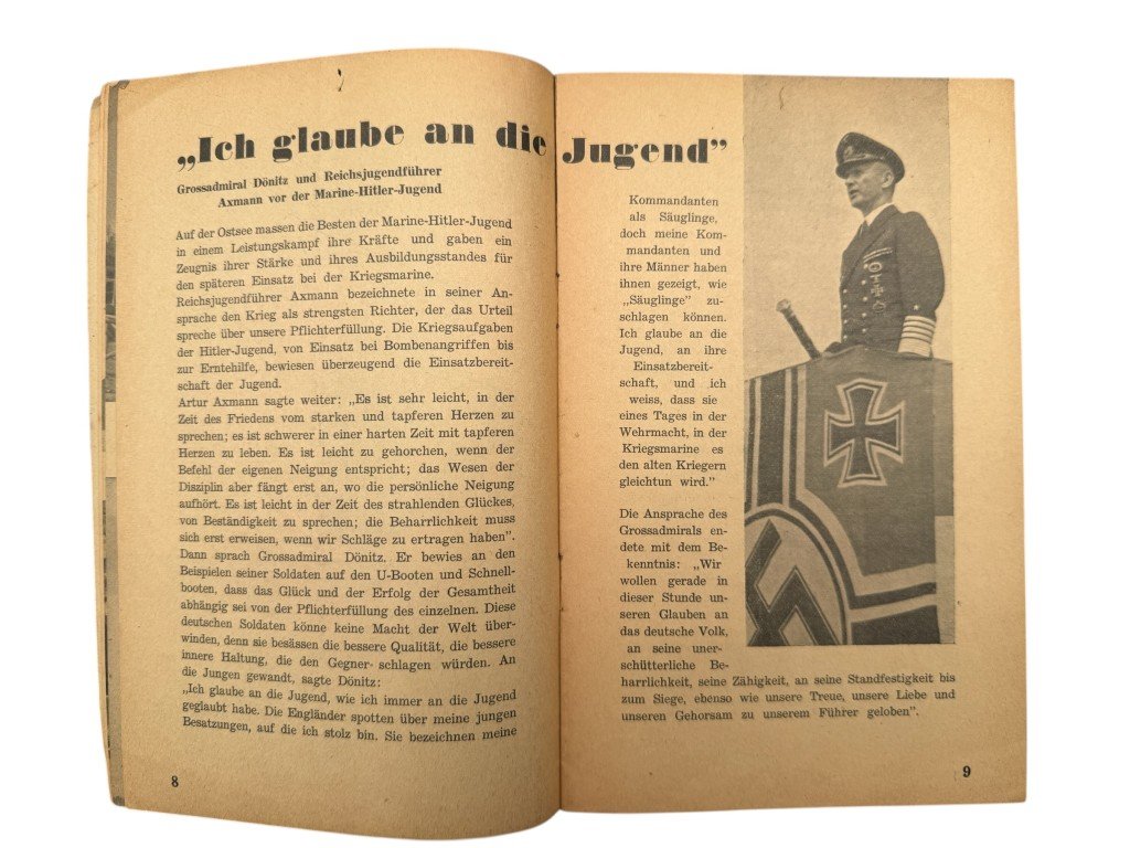 Original WWII German brochure 'Soldatenbrief der NSDAP in den Niederlanden' — image 8