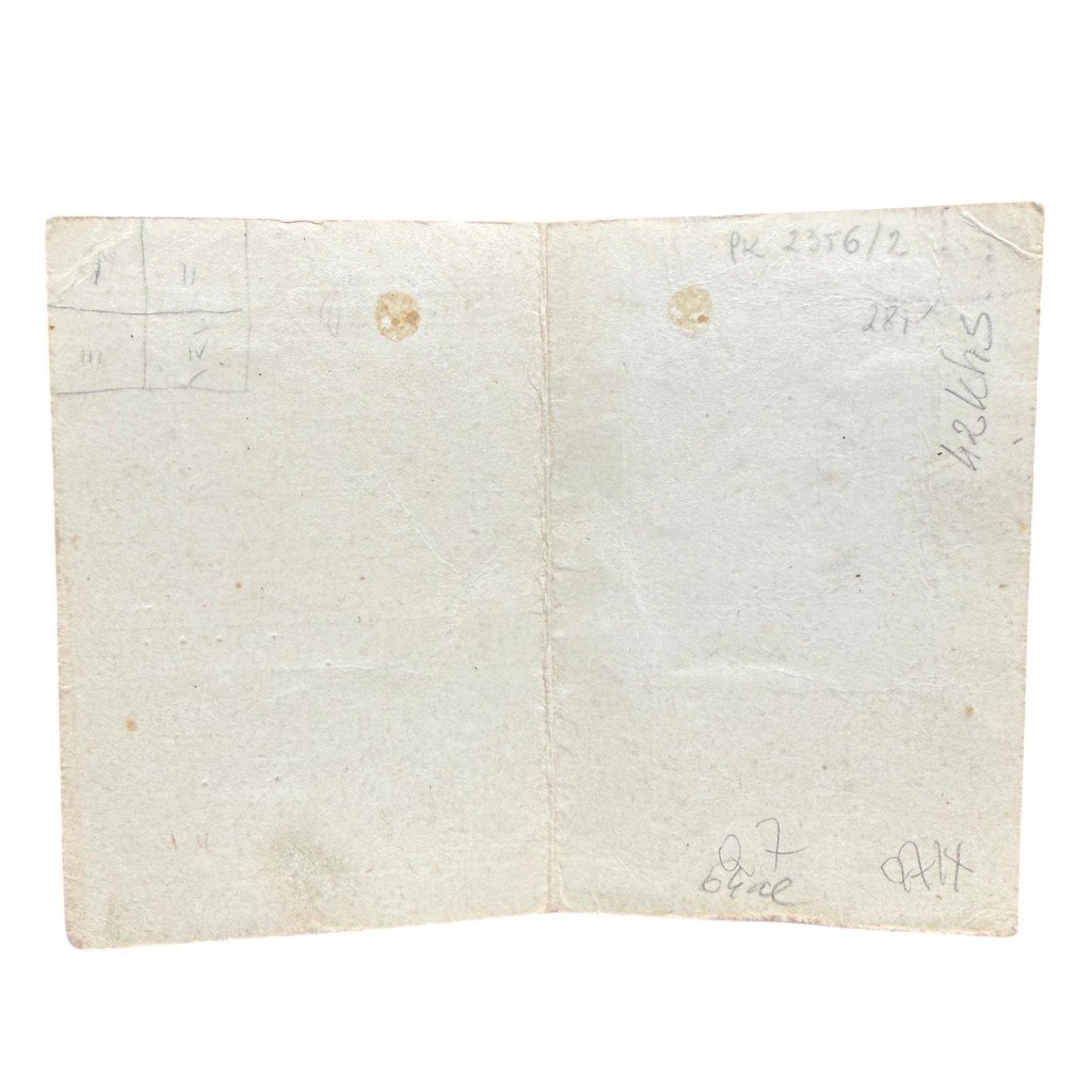 Original WWII German – Polish Dienstausweis Krakow 1941 — image 4