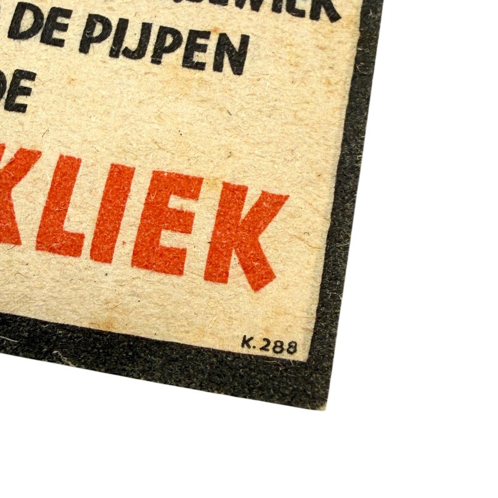 Original WWII Dutch NSB leaflet — image 2