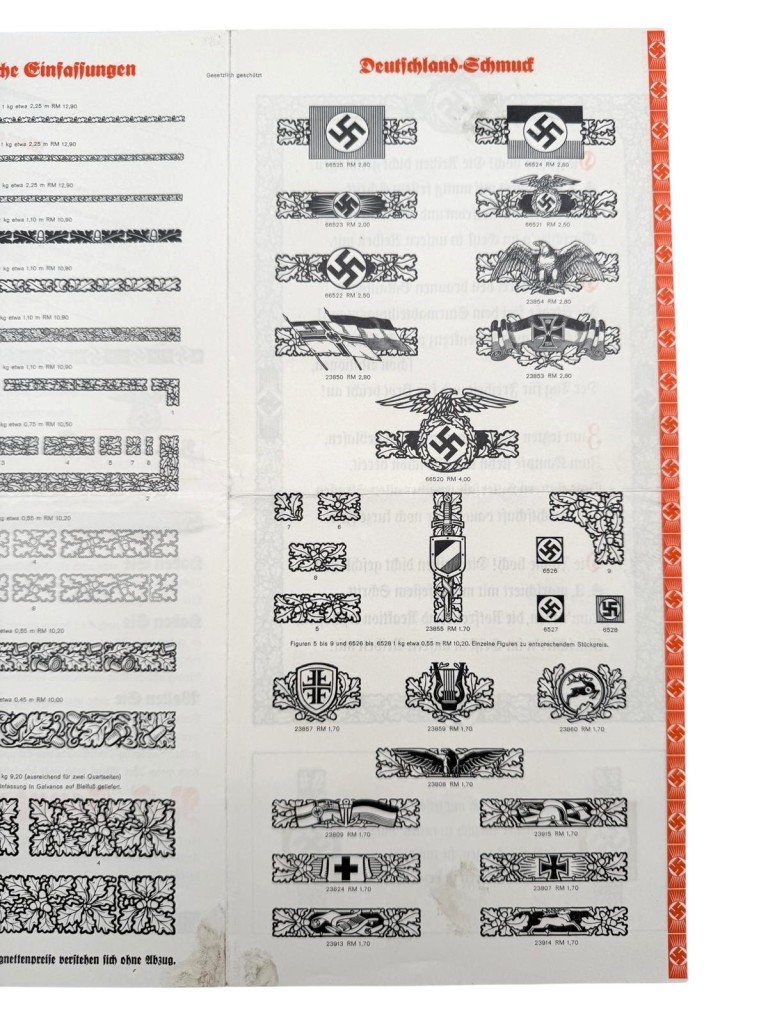 Original 1930s German NSDAP advertising leaflet Schriftgiesserei D. Stempel A.G. te Frankfurt am Main — image 6