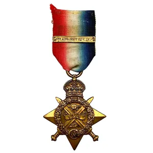 Original WW1 British 1914-1915 star medal – Lancashire Fusiliers