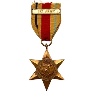 Original WWII British The Africa Star medal