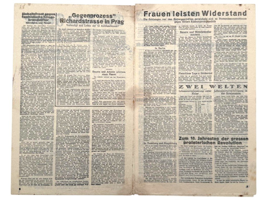 Original 1935 German communist newspaper 'Die Rote Fahne' — image 4