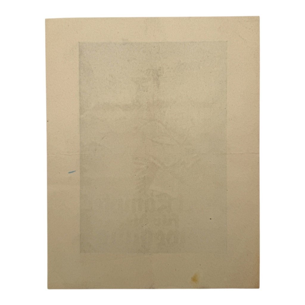 Original 1930s German NSDAP early propaganda flyer — image 2