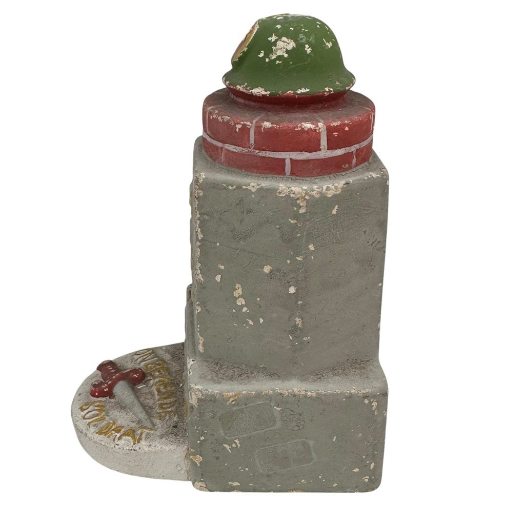 Original WWII Dutch army ceramic figurine — image 4