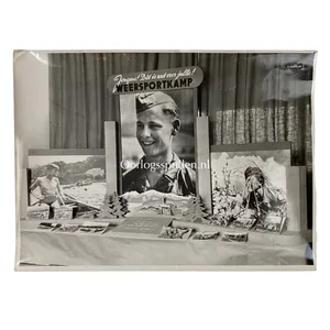 Original WWII Dutch Jeugdstorm photo 'Weersportkampen'