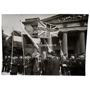 Original 1930s German photo of foreign WW1 war veterans in …