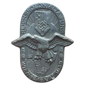 Original WWII German Reichskolonialbund (RKB) Reichskolonialtagung Wien 1939 pin