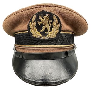 Original Dutch KNIL officers visor cap