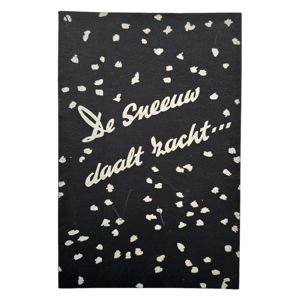 Original WWII Dutch Waffen-SS volunteer legion brochure 'De sneeuw daalt …