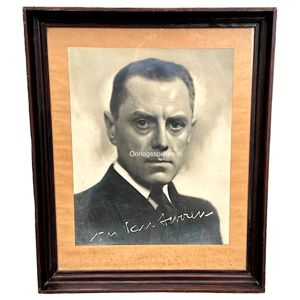 Original WWII Flemish collaboration Verdinaso large size framed photo of …