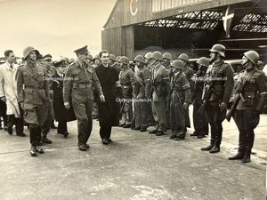 Original WWII Allied photo of General-Major Dewing with the Danish …