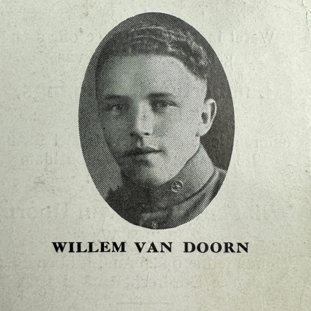 Original WWII Dutch May 1940 death card Dordrecht and Dubbeldam — image 5