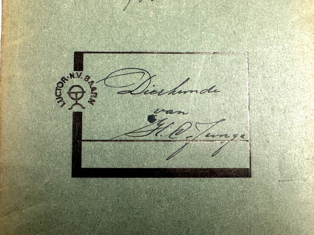 Original WWII Dutch handwritten notebooks from the town of Baarn — image 11