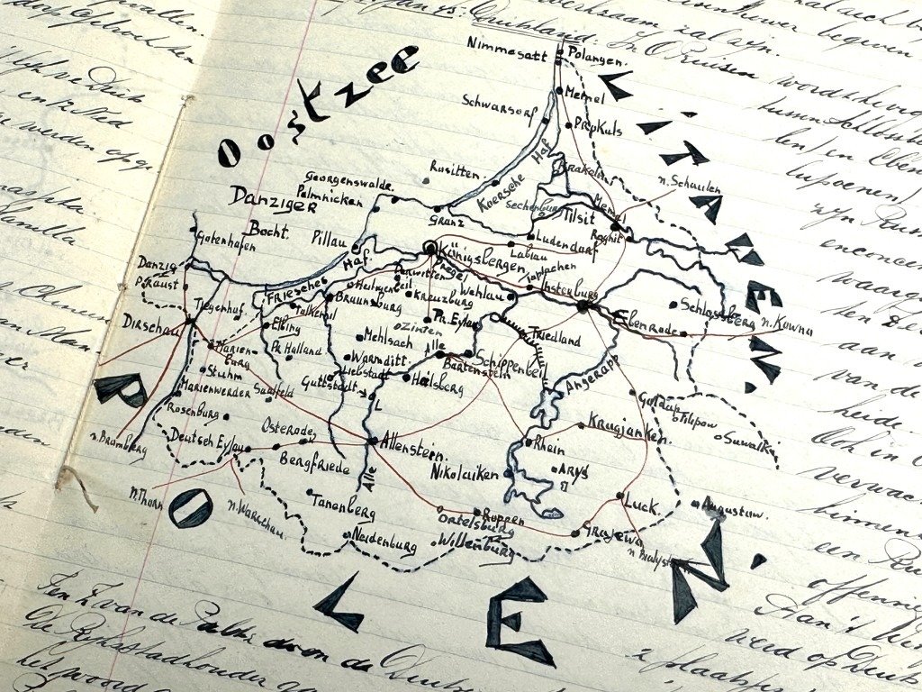 Original WWII Dutch handwritten notebooks from the town of Baarn — image 16