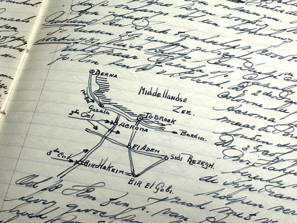 Original WWII Dutch handwritten notebooks from the town of Baarn — image 9
