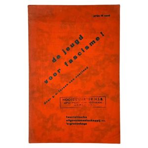 Original 1933 Dutch fascist youth union brochure 'De Jeugd voor …