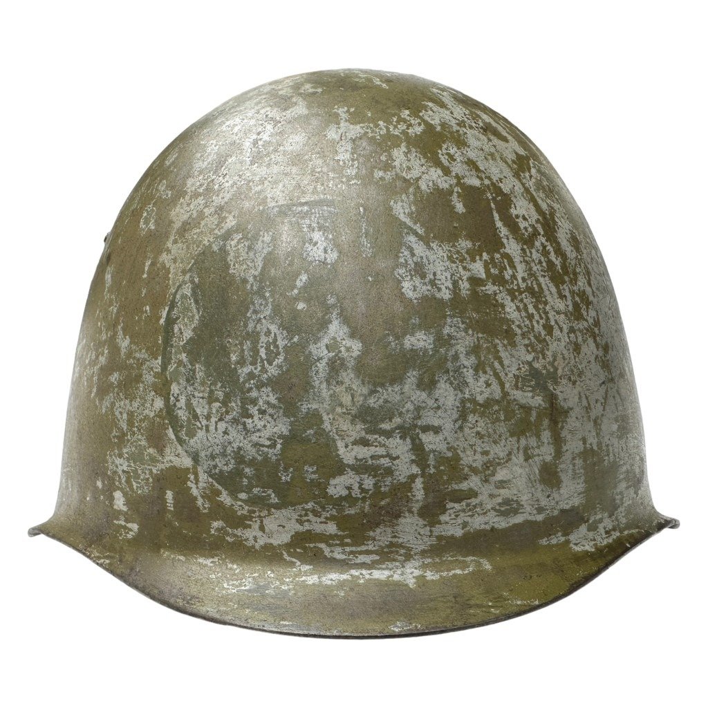 Original WWII Soviet/Russian SSH39 'Blokadnik' helmet — image 2