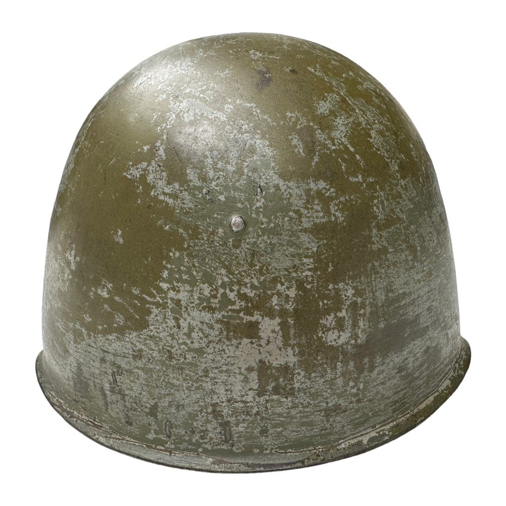 Original WWII Soviet/Russian SSH39 'Blokadnik' helmet — image 5