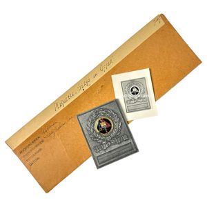 Original WWII Dutch NSB 'Strijd & Offer' plaque with NSB …